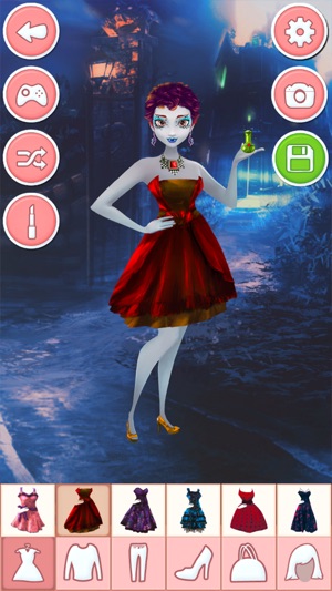 Vampire dress up games for girls and kids free(圖2)-速報App