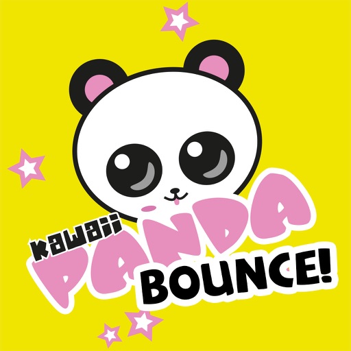 Kawaii Panda Bounce Icon