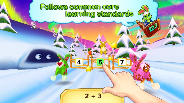 Wonder Bunny Math Race: Preschool & Kindergarten Kids Advanced Learning App