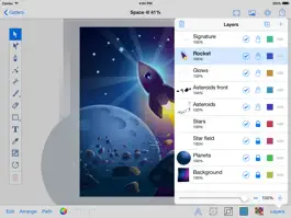 Game screenshot Vector PaintPad (vector graphics editor) apk