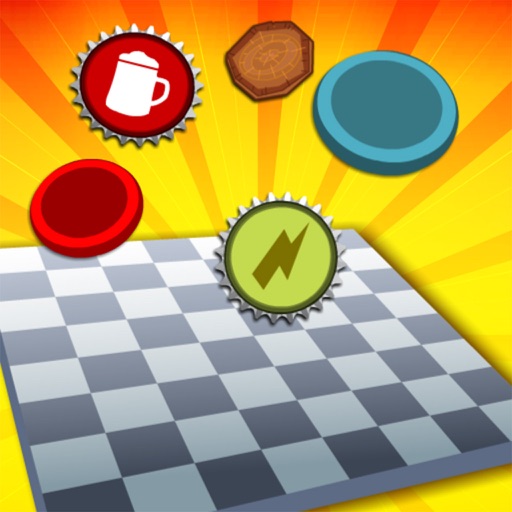 Funny Checkers HD for iPhone and iPad (Draughts) iOS App