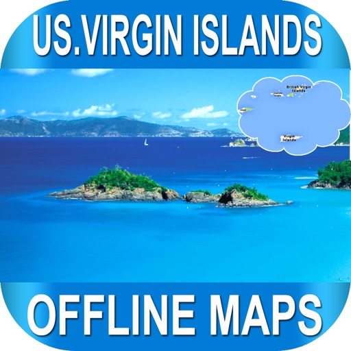 US Virgin Islands Offlinemaps with RouteFinder icon