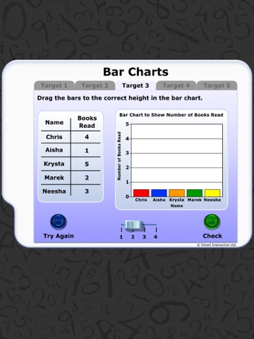 Numeracy Warm Up - Bar Charts screenshot 3