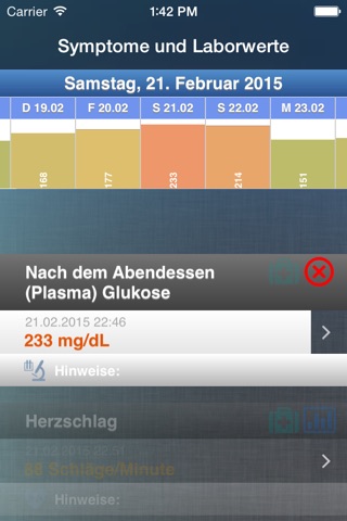 Symptom and Lab Value Manager and Tracker screenshot 3