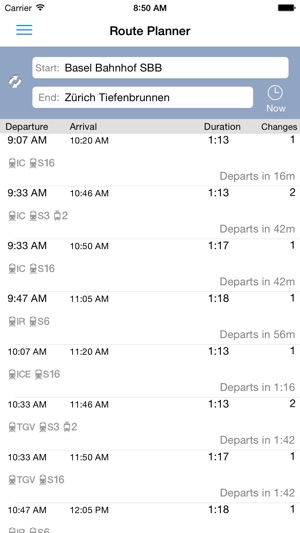 Swiss Transport App(圖1)-速報App