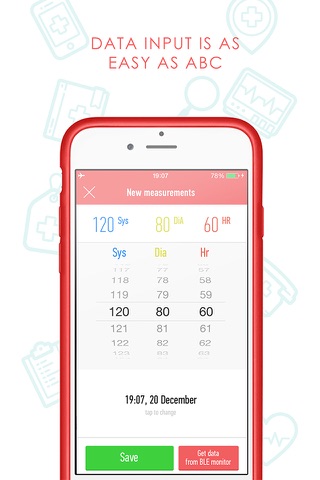 The Best Blood Pressure Diary screenshot 3