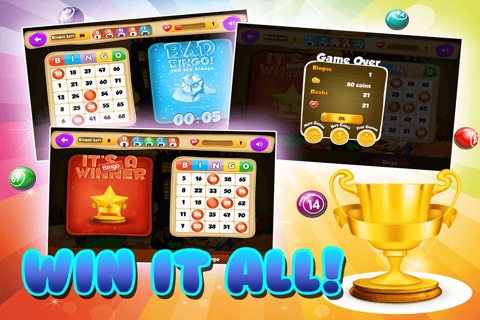 Bingo Time! - Multiple Daub Chance With Real Vegas Odds screenshot 2