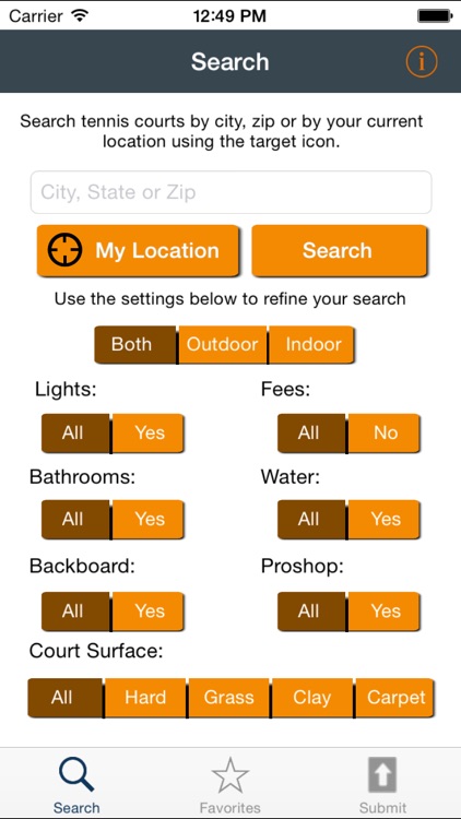 Tennis Court Locator 2.0