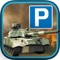 Fun timed Army Tank parking game