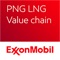 This application illustrates the liquefied natural gas value chain in Papua New Guinea and the processes involved in getting natural gas from the resource base to the markets that need it