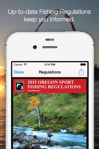 simCR - River Zone Locator for Oregon and Fishing screenshot 4