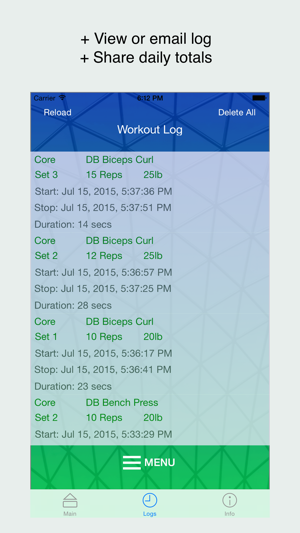 WorkoutTracker - Custom Fitness Log(圖5)-速報App