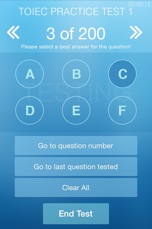 Answer Sheet - Awesome Test Preparation Tool screenshot 3