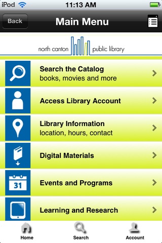 North Canton Public Library screenshot 2