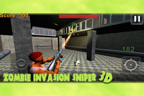 Zombie Invasion Sniper 3D screenshot 4