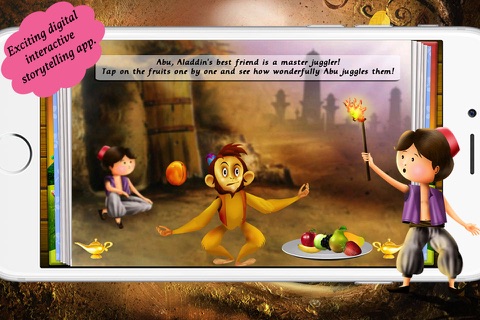 Aladdin and the Magical Lamp by Story Time for Kids screenshot 4