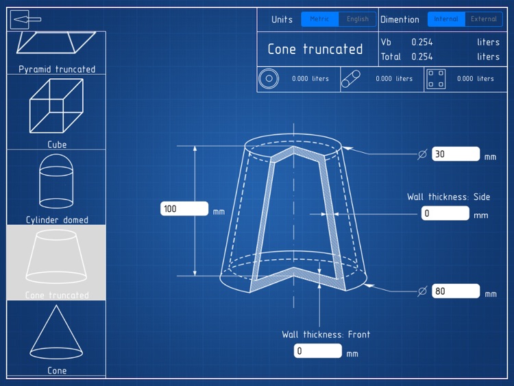 Enclosure Volume Calculator
