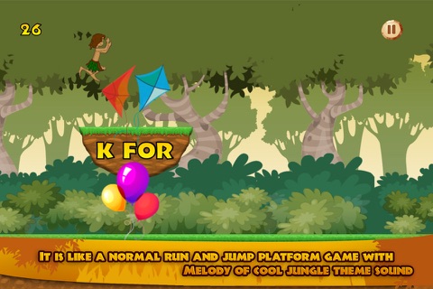 Abc Quest - A Wild Journey Of A Jungle Kid To Guess The Alphabet screenshot 3