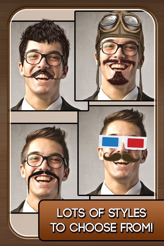 Mustache Booth - A Funny Facial Hair Photo Editor screenshot 3