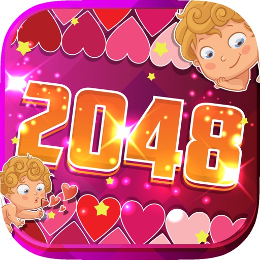 2048 Love In My Heart : " Sweet Couple Valentine Puzzle Edition "