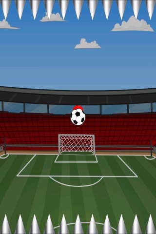Spiked Soccer Ball - Flick Dodging Dash LX screenshot 2