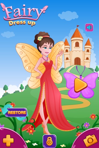 Fairy Princess Salon - Fantasy Fashion Dress Up for Girls screenshot 2