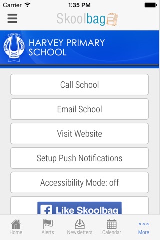 Harvey Primary School - Skoolbag screenshot 4