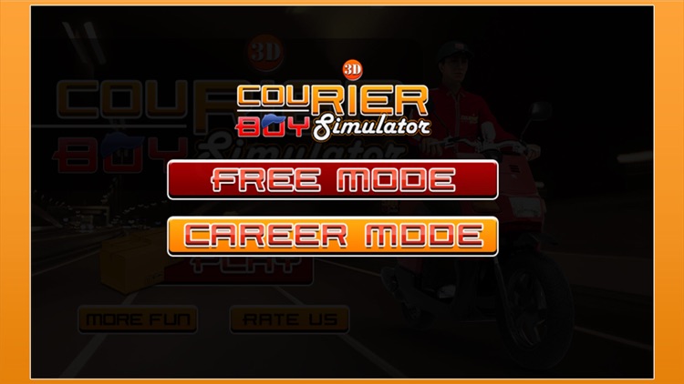 3D Courier Boy Simulator - Best courier, postal service and rider simulation game