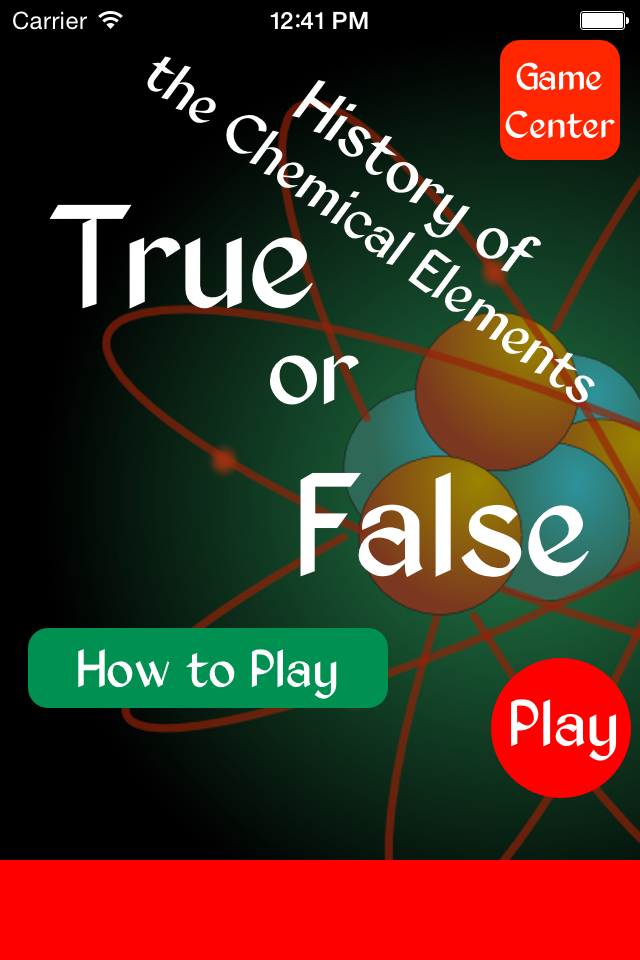 True or False - History of the Chemical Elements