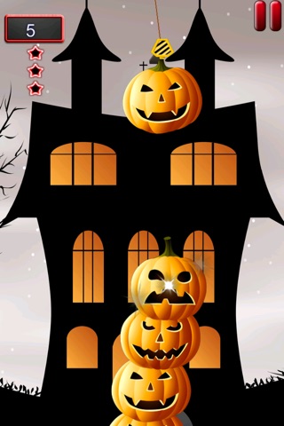 Creepy Funny Halloween Pumpkin Tower Stack LX screenshot 4