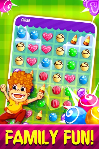 Candy Blitz Mania - Blast Of Match 3 Puzzles For Kids Free screenshot 2