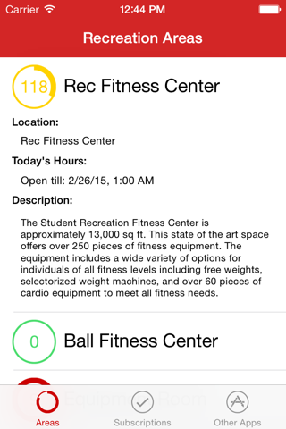 BSU Recreation Services screenshot 2