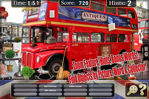 Adventure London Find Objects - Hidden Object Time & Spot Difference Puzzle Games screenshot 4