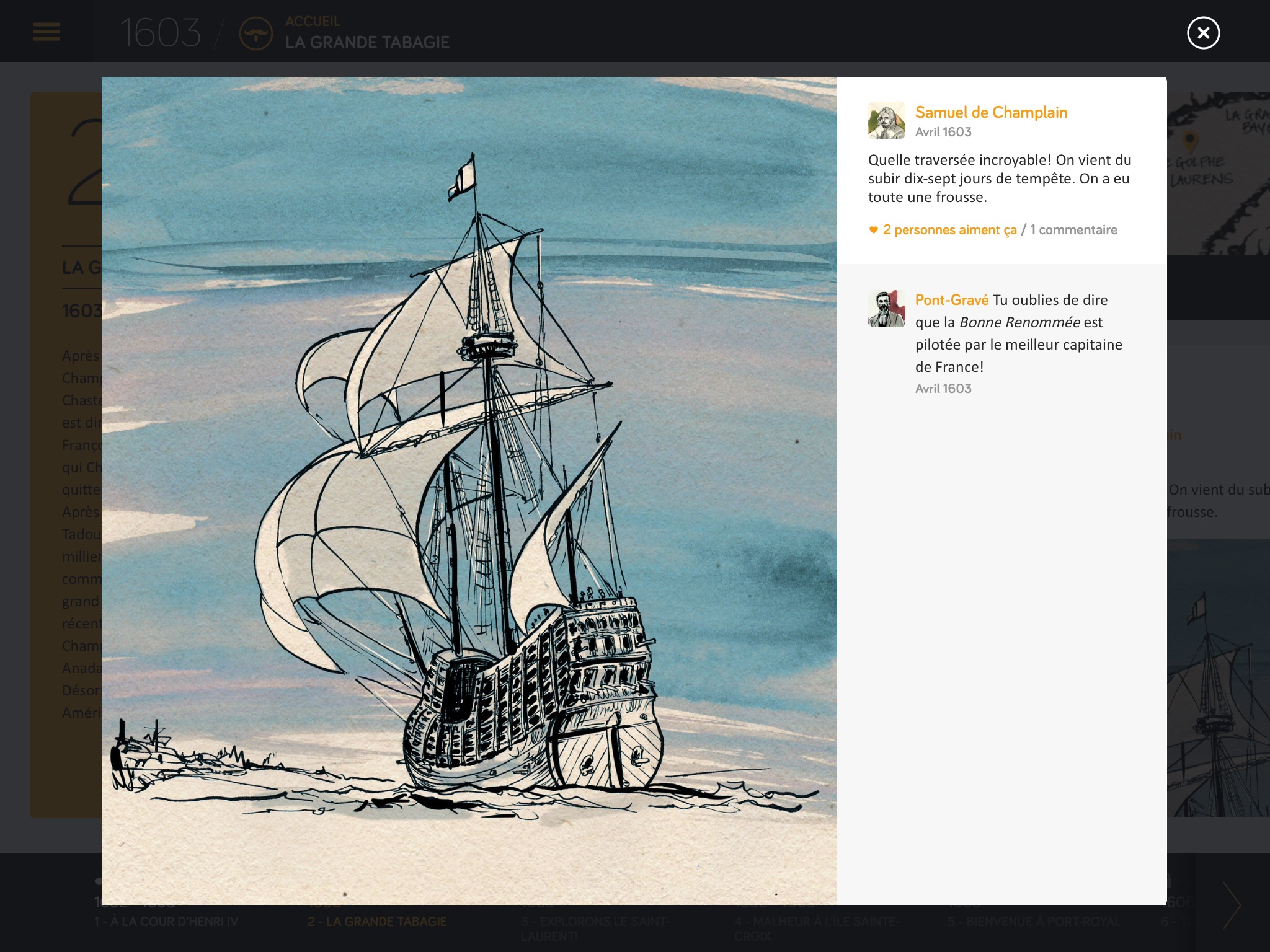 La Tablette de Champlain screenshot 2