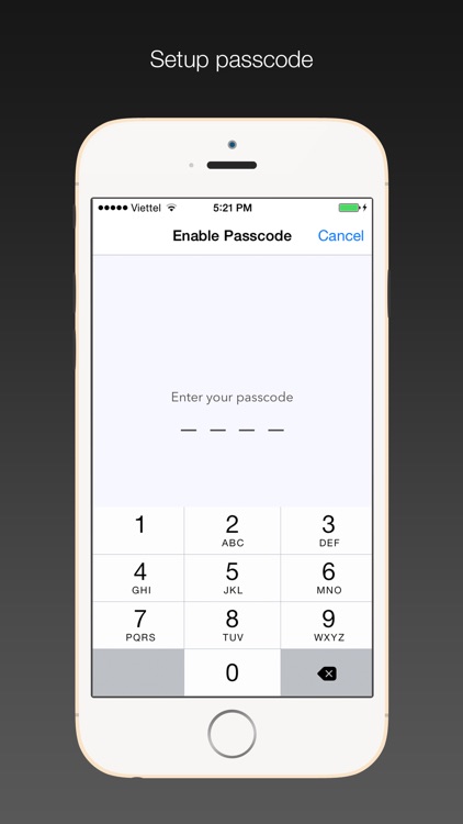 Secure Mail for Gmail Free: use native Passcode and Touch ID to protect your Gmail