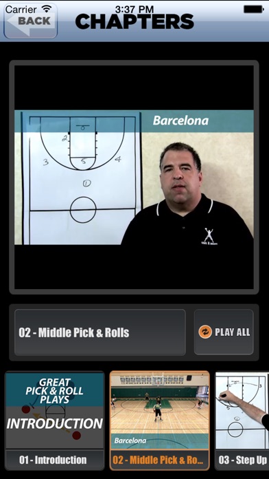 Great Pick & Roll Plays: Using Ball Screens For A Championship Offense - With Coach Lason Perkins - Full Court Basketball Training Instruction Screenshot 3