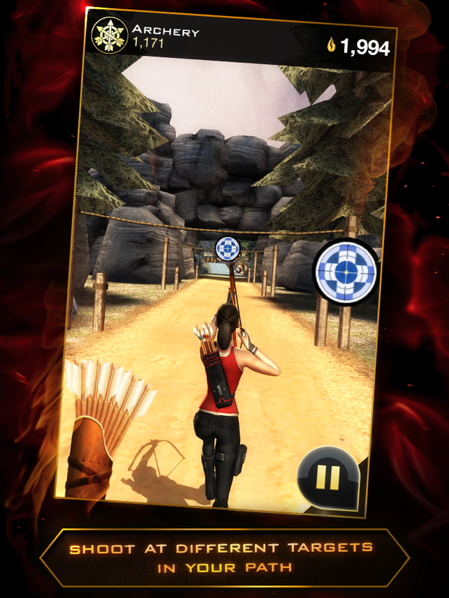 ‎Hunger Games: Catching Fire - Panem Run Screenshot