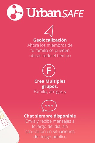 UrbanSafe - Tu familia segura screenshot 2