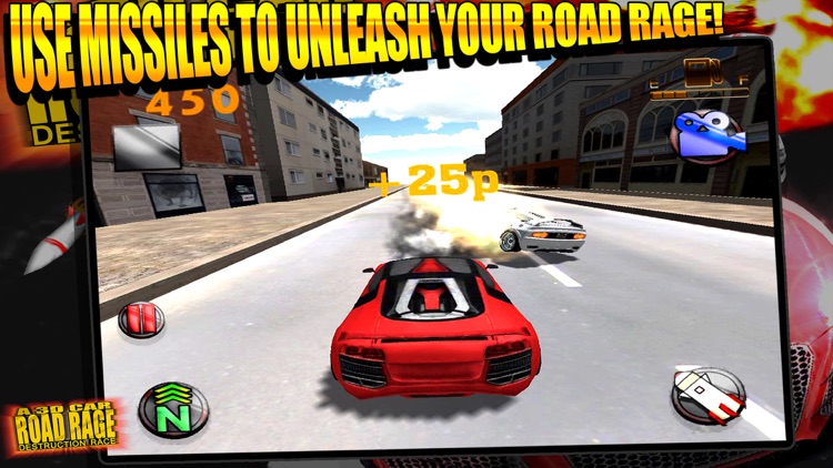 A 3D Car Road Rage Destruction Race Riot Simulator Game