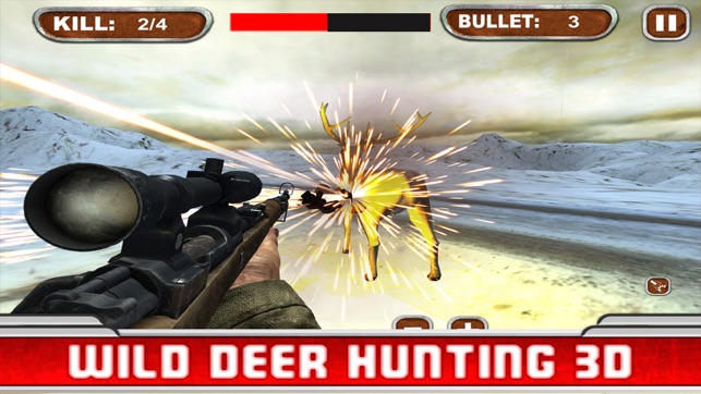 Wild Deer Hunting 3D Game Free(圖2)-速報App