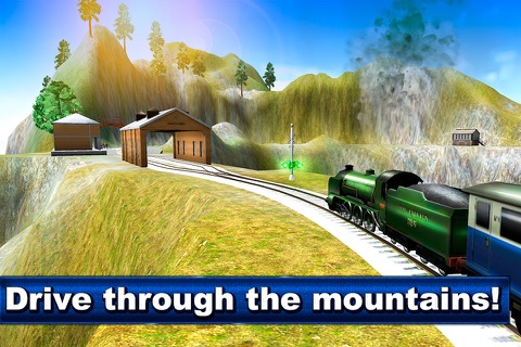 Train Driver Simulator 3D Free screenshot 2