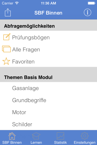 SBF Binnen App - Sportbootführerschein Binnen screenshot 2