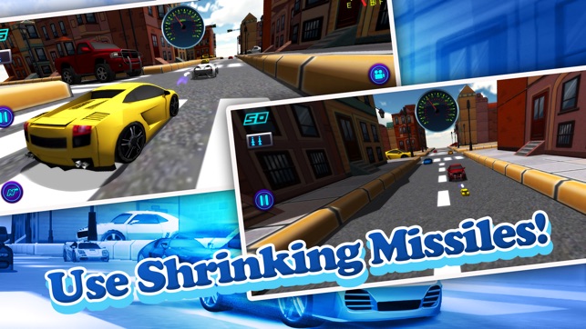 Cartoon Car 3D Real Extreme Traffic Racing Rivals Simulator (圖3)-速報App