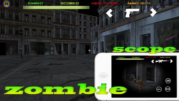 3d Zombie Plague Crime Scene Shoot-er Squad Elite