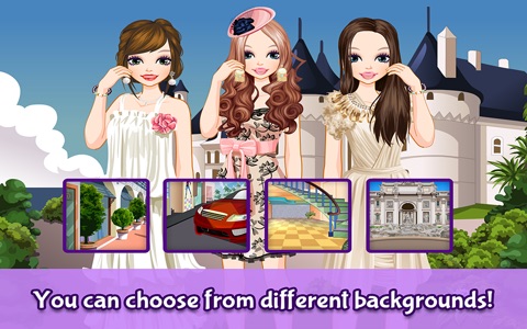 Luxury Girls - Dress up and make up game for kids who love fashion games screenshot 3
