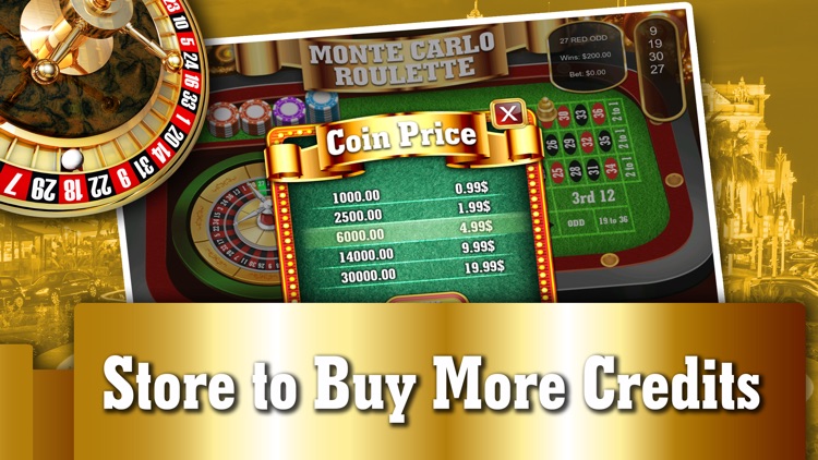 Monte Carlo Roulette Table FREE - Live Gambling and Betting Casino Game screenshot-3