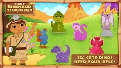 How to cancel & delete Tizzy Dinosaur Veterinarian FREE - Dino Vet Special Edition from iphone & ipad 2
