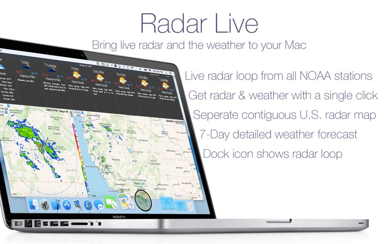 Radar Live NOAA doppler radar for PC Free Download Windows 7,8,10