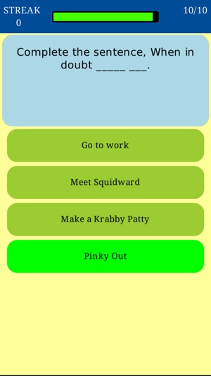 Trivia for Spongebob - Fan Quiz for the TV animation series(圖5)-速報App