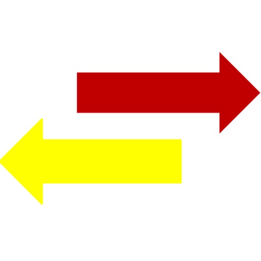 Yellow vs Red Slide Arrows